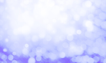 Fototapeta premium Purple bokeh widescreen background for Banner, Poster, celebration, event and various design works