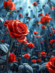 Roses, print wallpaper designs, covers, wall art, greeting cards, wedding cards, invitations