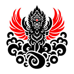 Singo Barong Wayang Jawa Indonesian Mythology