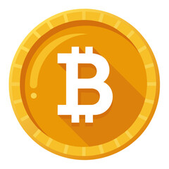 The gold coin bears the inscription b engraved on it