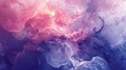 Mystical wallpaper rose to indigo hues swirling cloud textures luminous points of light enchanting essence backdrop