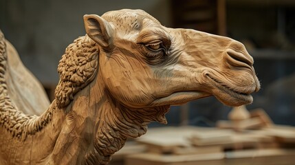 Camel s large profile side