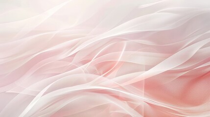 Serene design with blush pink and ivory gradients shimmering light rays and blurred waveforms reflecting supportive friendships backdrop