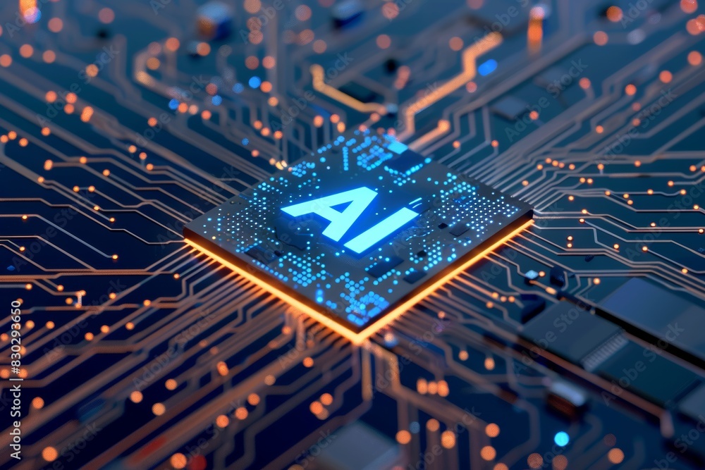 Aufkleber enhanced microprocessor for ai-based technologies