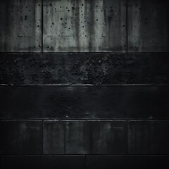 Fototapeta premium Black wall texture rough background dark concrete floor or old grunge background with black, Black or dark gray rough grainy stone texture background