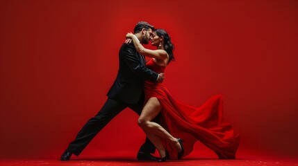 Tango Elegance: A Dance of Passion