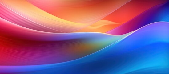 Obraz premium Blurred abstract colorful Gradient background. Colorful smooth transitions