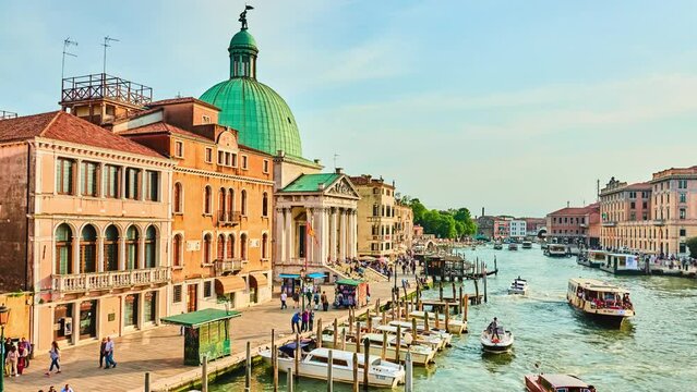 San Simeone Piccolo in sestiere of Santa Croce in Venice, Italy