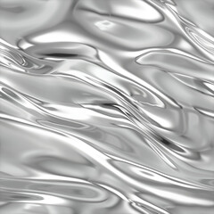 磨かれたシルバーメタルパターン