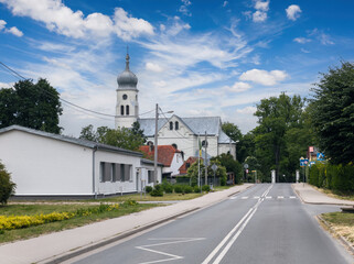 Kościół św. Mikołaja church in Żydowo village, Gmina Rokietnica, Poznań County, Greater...