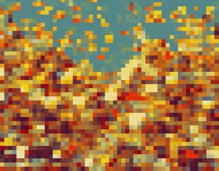 square pixel pixels design art backdrop