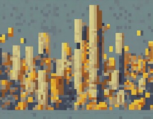 square pixel pixels design art backdrop