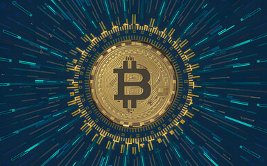 Bitcoinmash KI-Illustration