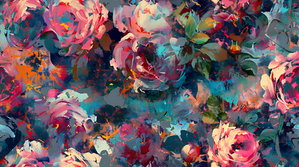 flower print graphic