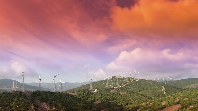  wind turbines in tarifa