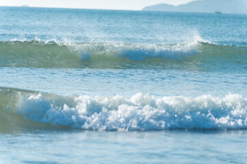 Fototapeta premium 砂浜と波