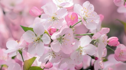 Spring blossom close up