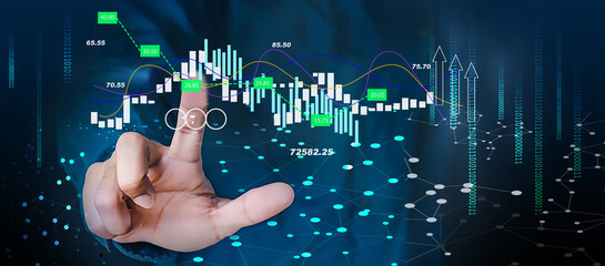 Businessman utilizes calculator for financial reports and market data analysis, enhancing business planning and market understanding in finance and investment.