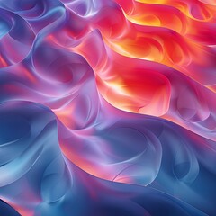 Obraz premium Abstract Background with Colorful Gradients and Movement