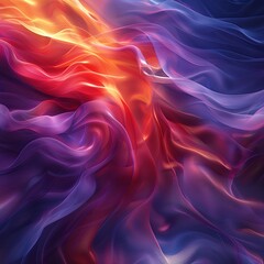 Obraz premium Abstract Background with Colorful Gradients and Movement