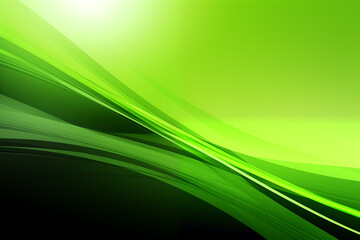 Green and Black Presentation Backgrounds