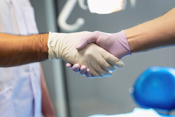 handshake between two people, professionals handshake, two person making a deal, business agreement