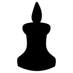 Candle Silhouette