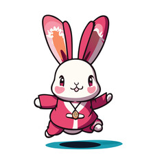 Obraz premium vector cute bunny