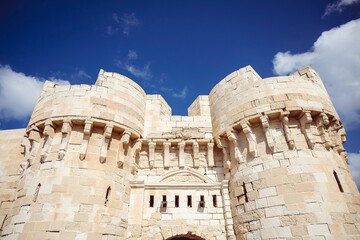 Historical Citadel of Qaitbay in Alexandria