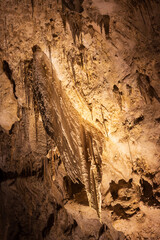 Rock formations in Carlsbad Caverns National Park, New Mexico
