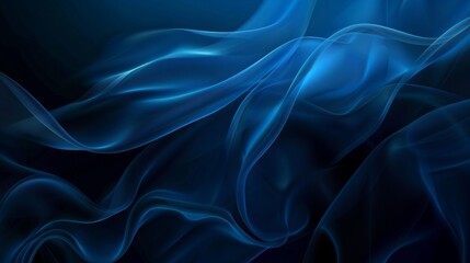 Obraz premium The themed background is a smooth, wavy fabric in blue.