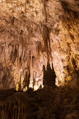 Rock formations in Carlsbad Caverns National Park, New Mexico
