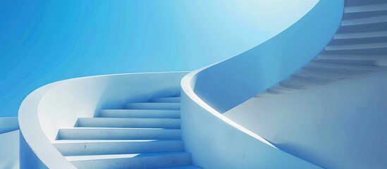 Spiral staircase Modern Architecture detail Abstract Background