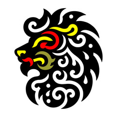 Singo Barong Wayang Jawa Indonesian Mythology