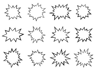 Monochrome Starburst Collection