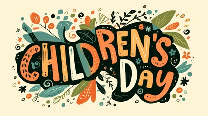 Children's day is a colorful and fun occasion for kids