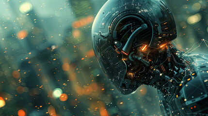 Artificial General Intelligence: The Future of Intelligent Systems, Ideal for use in tech articles, educational resources, and industry analyses, this image captures the essence of AGI 