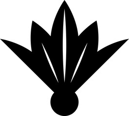 羽根付きのアイコン