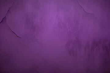 Abstract purple watercolor paint splash or blotch background with fringe bleed wash and bloom design, blobs of paint and old vintage watercolor paper texture grain