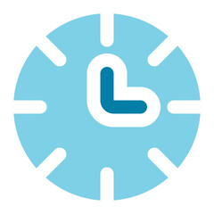 clock icon for illustration