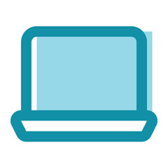 laptop icon for illustration