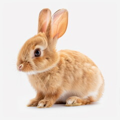 Obraz premium rabbit on white background