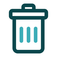trash icon for illustration