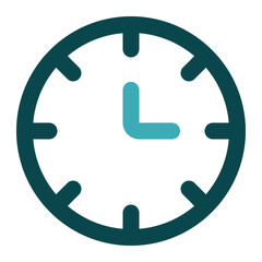 clock icon for illustration