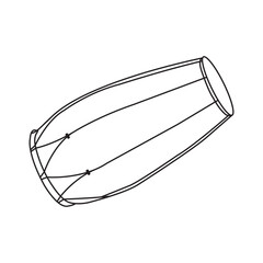 Kendang icon desain