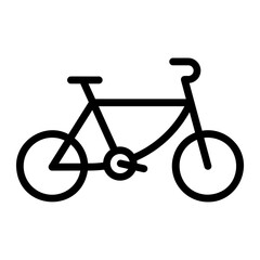 Fototapeta premium bicycle icon ilustration