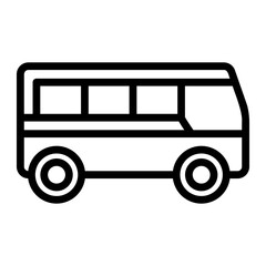 bus icon ilustration