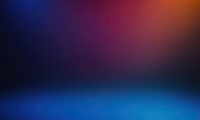 Fototapeta premium Abstract blue background with light effect design