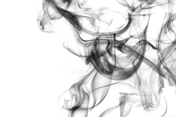 Close up of smoke swirl as background