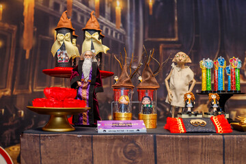 Naklejka premium party decoration with a Harry Potter theme in Rio de Janeiro, Brazil